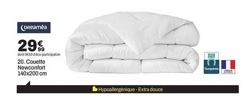 20. Couette Newconfort 140x200 cm