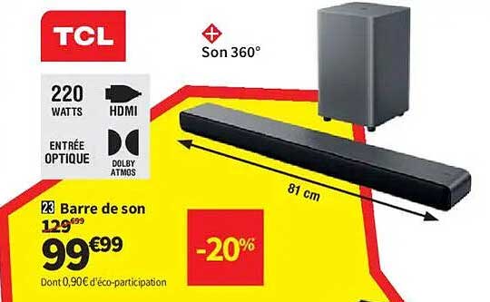 23 Barre de son