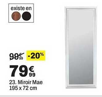 23. Miroir Mae 195 x 72 cm