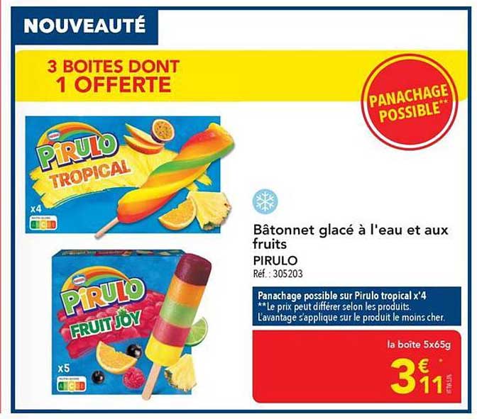 3 BOITES DONT 1 OFFERTE