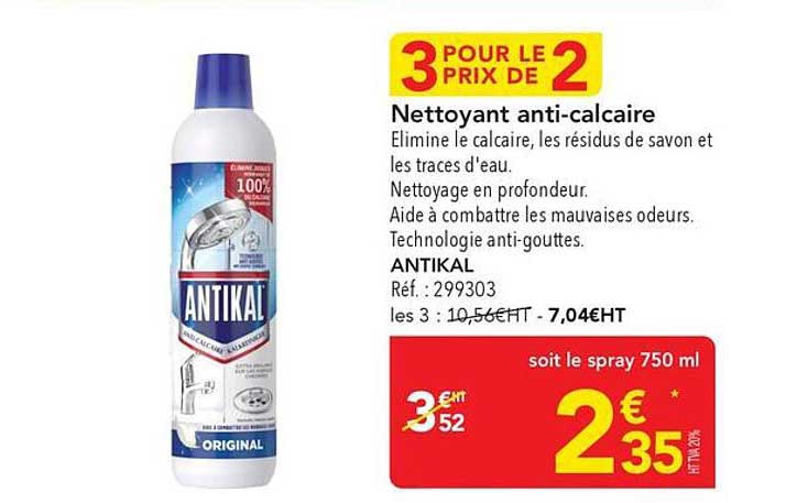 3 pour le prix de 2