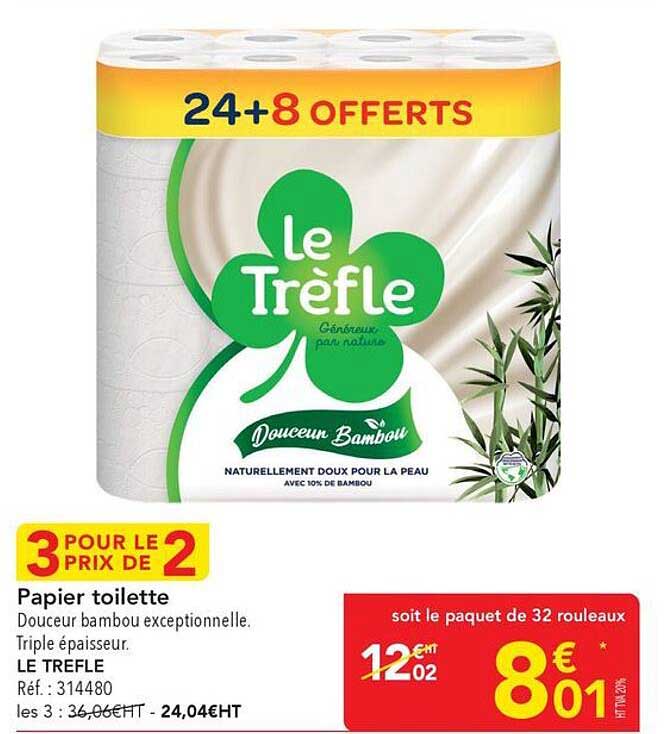 3 POUR LE PRIX DE 2