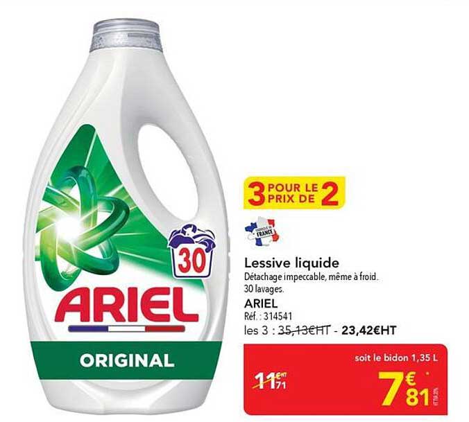 3 POUR LE PRIX DE 2
