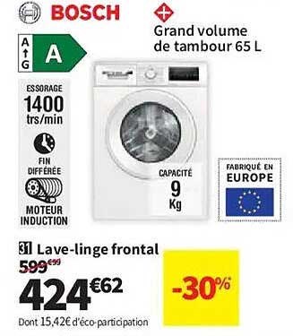 31 Lave-linge frontal