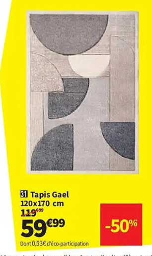 31 Tapis Gael 120x170 cm
