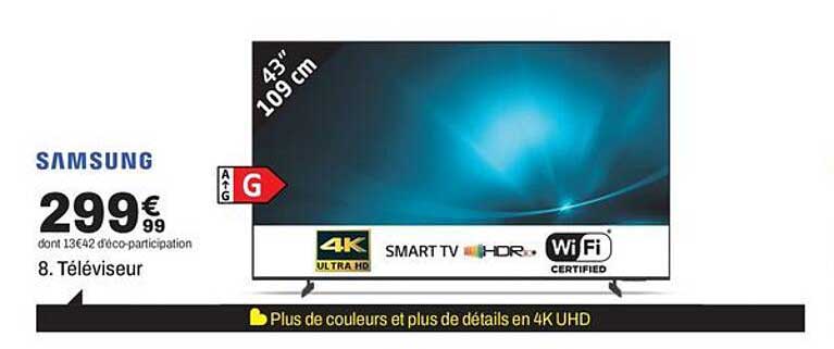 8. Téléviseur