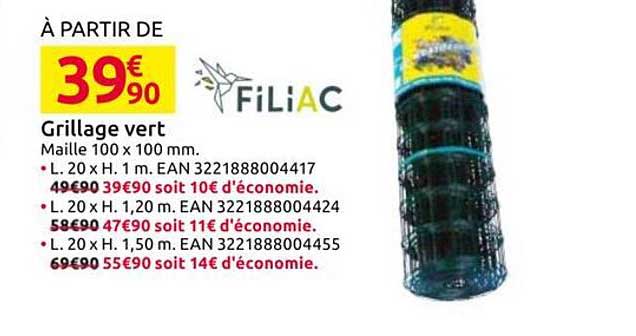 À PARTIR DE 39€90