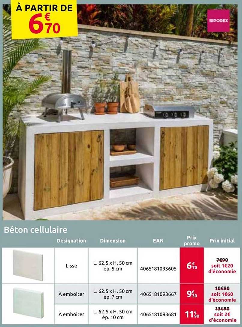 À PARTIR DE 6€70