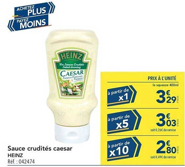 ACHETEZ PLUS PAYEZ MOINS