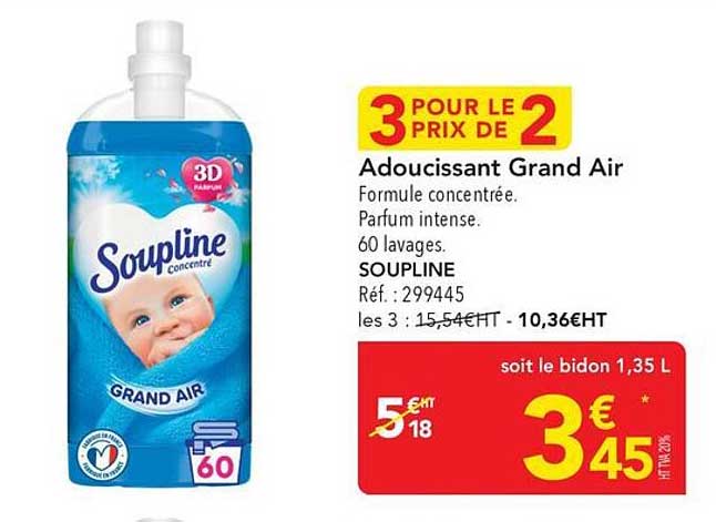Adoucissant Grand Air