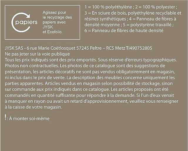 Agissez pour le recyclage des papiers avec JYSK et Ecofolio.