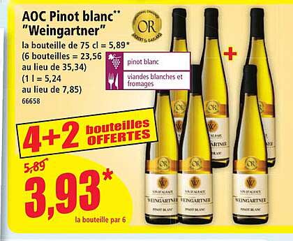 AOC Pinot blanc "Weingartner"