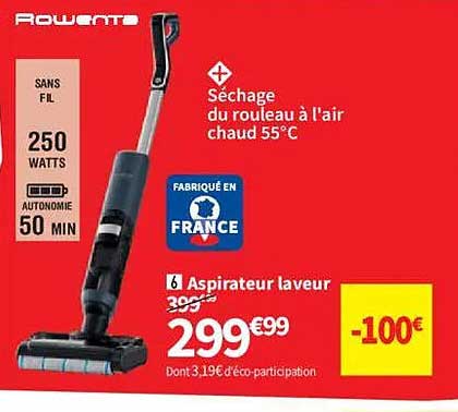 Aspirateur laveur