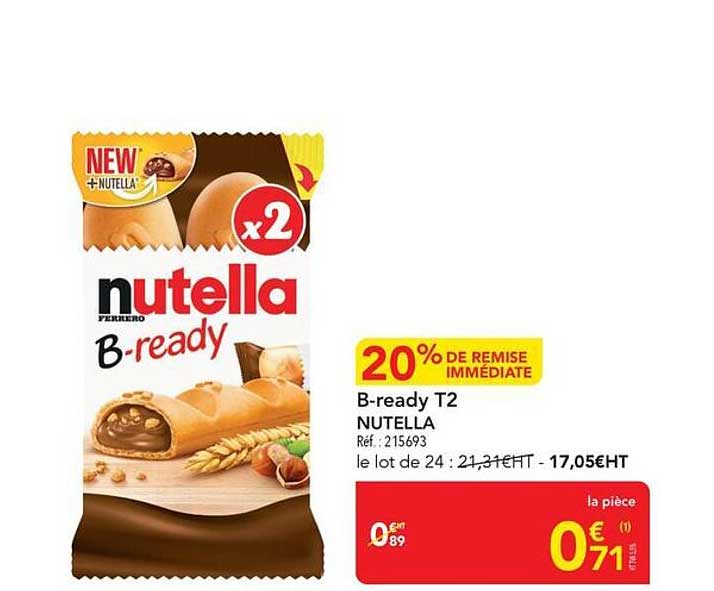 B-ready T2 NUTELLA