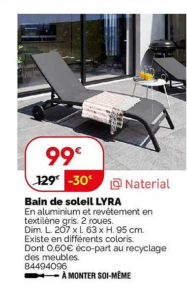 Bain de soleil LYRA