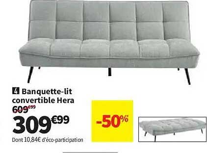 Banquette-lit convertible Hera