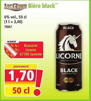Bière black