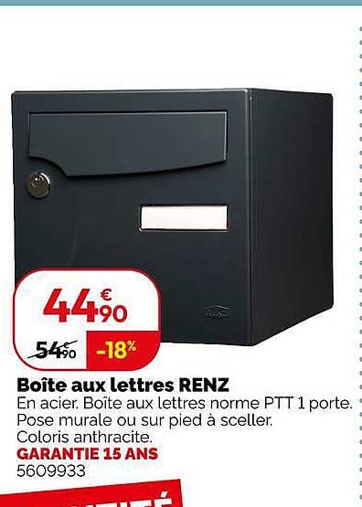 Boîte aux lettres RENZ