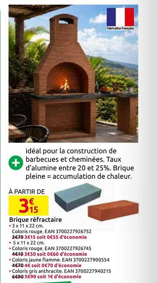 Brique réfractaire