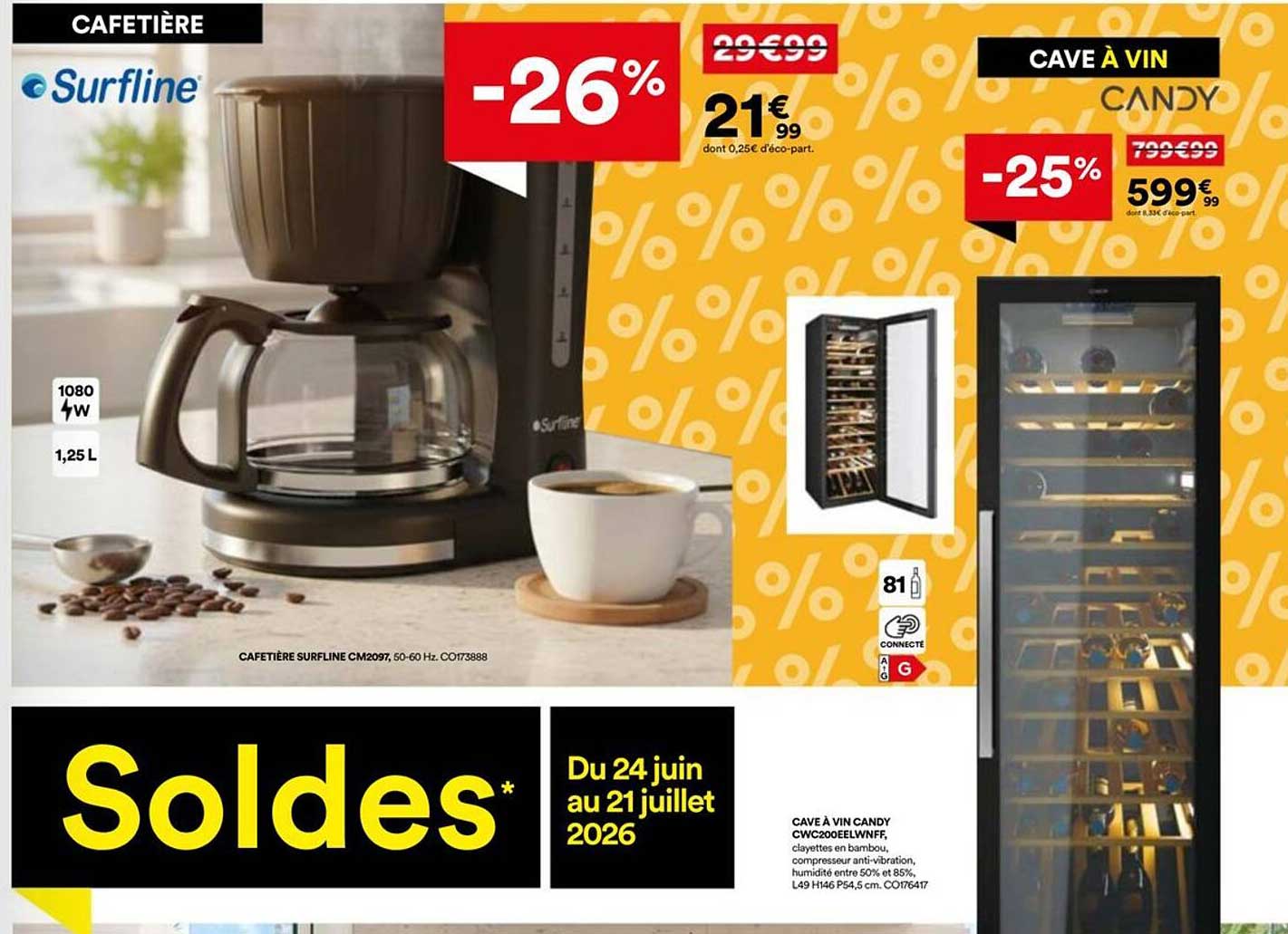 CAFETIÈRE Surfline