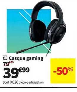 Casque gaming