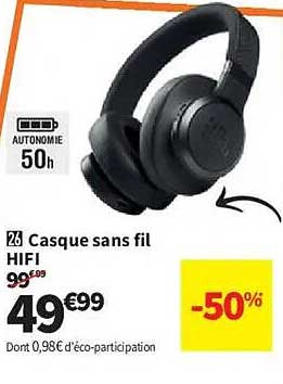 Casque sans fil HIFI