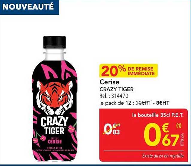 Cerise CRAZY TIGER