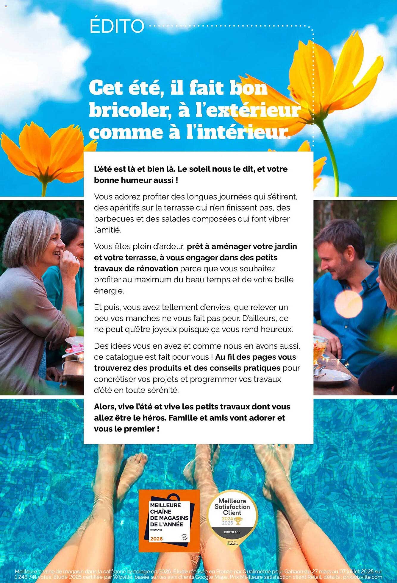 Cet été, il fait bon bricoler, à l’extérieur comme à l’intérieur.
