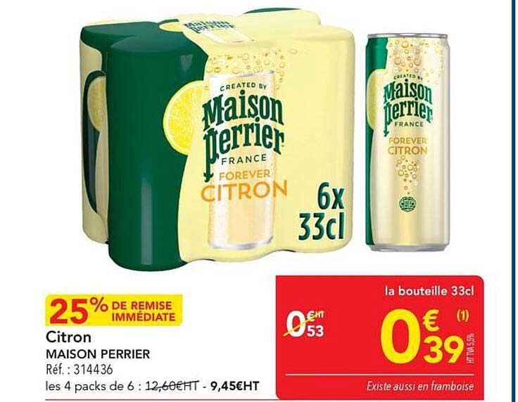 Citron MAISON PERRIER