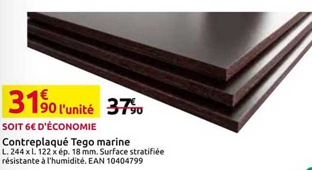 Contreplaqué Tego marine