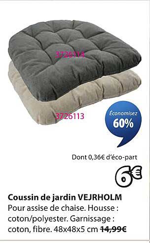 Coussin de jardin VEJRHOLM