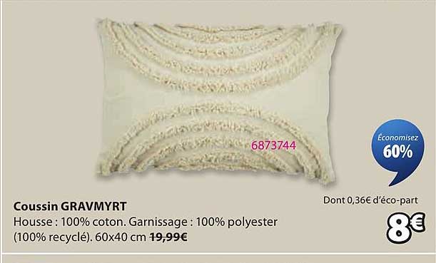 Coussin GRAVMYRT