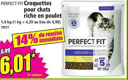 Croquettes pour chats riche en poulet