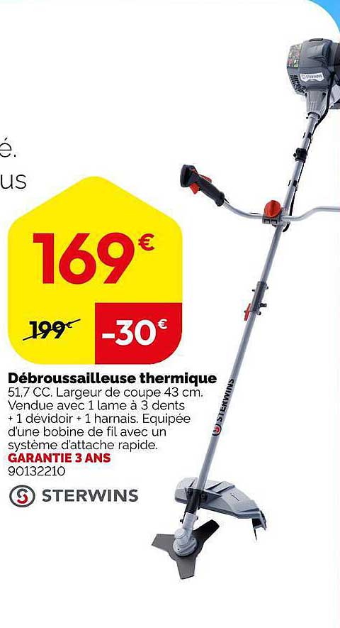 Débroussailleuse thermique