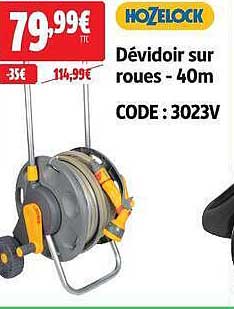 Dévidoir sur roues - 40m