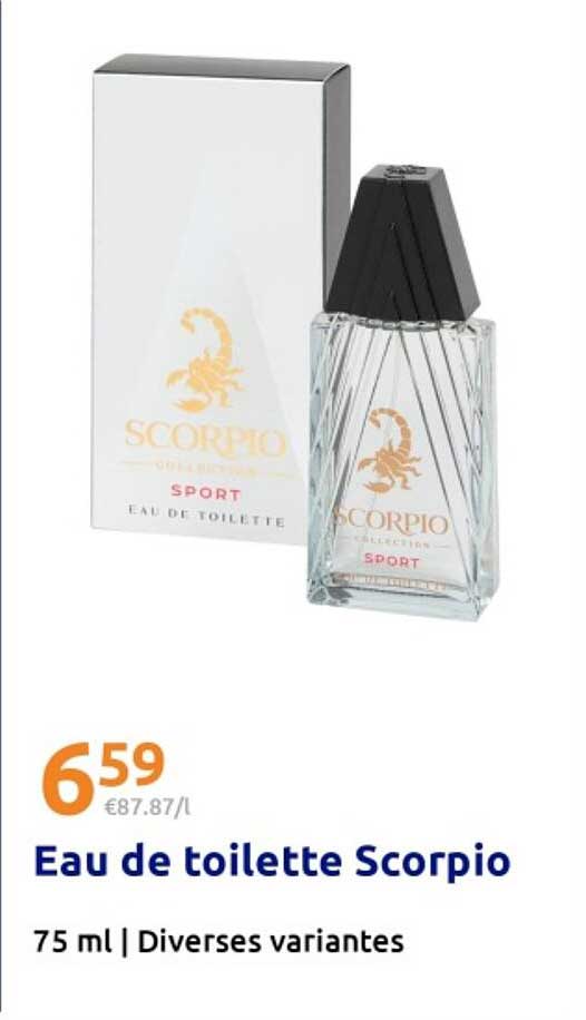 Eau de toilette Scorpio
