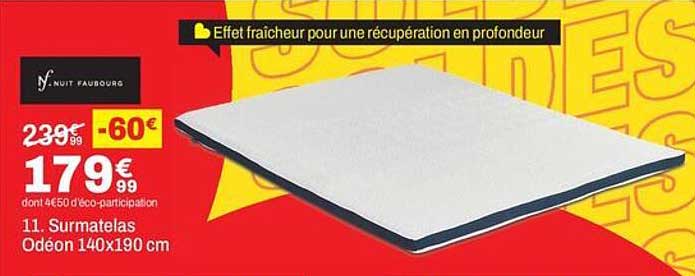 Effet fraicheur pour une récupération en profondeur