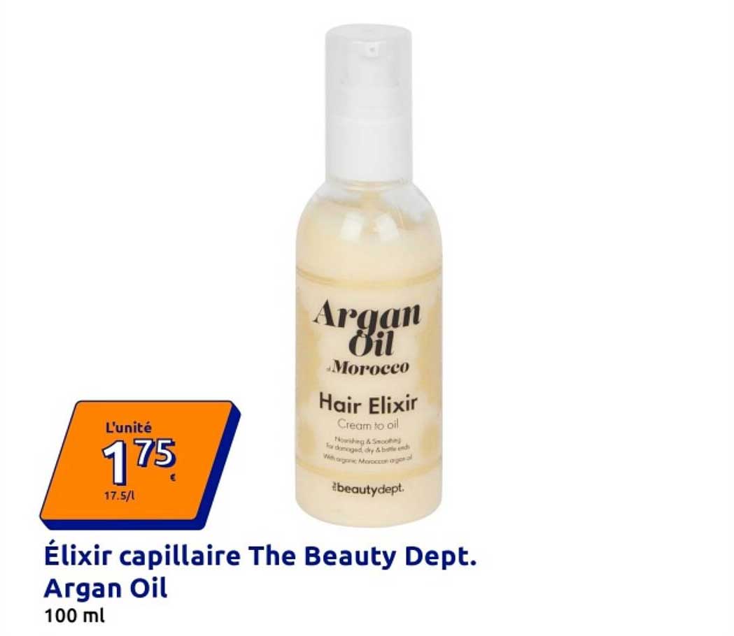 Élixir capillaire The Beauty Dept. Argan Oil