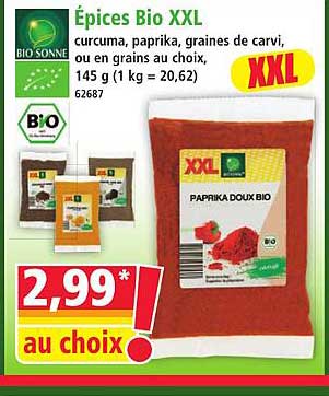 Épices Bio XXL