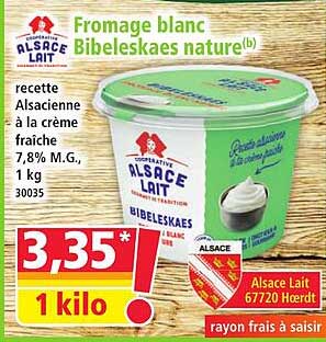 Fromage blanc Bibeleskaes nature(b)
