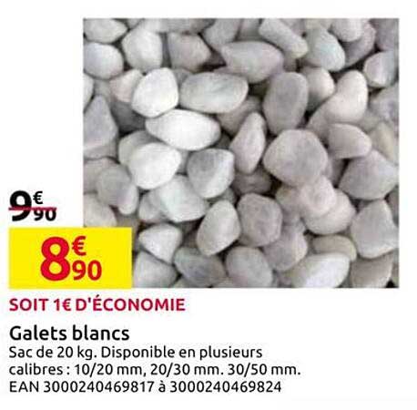 Galets blancs