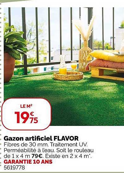 Gazon artificiel FLAVOR