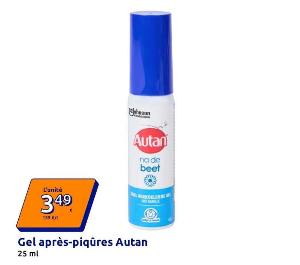Gel après-piqûres Autan