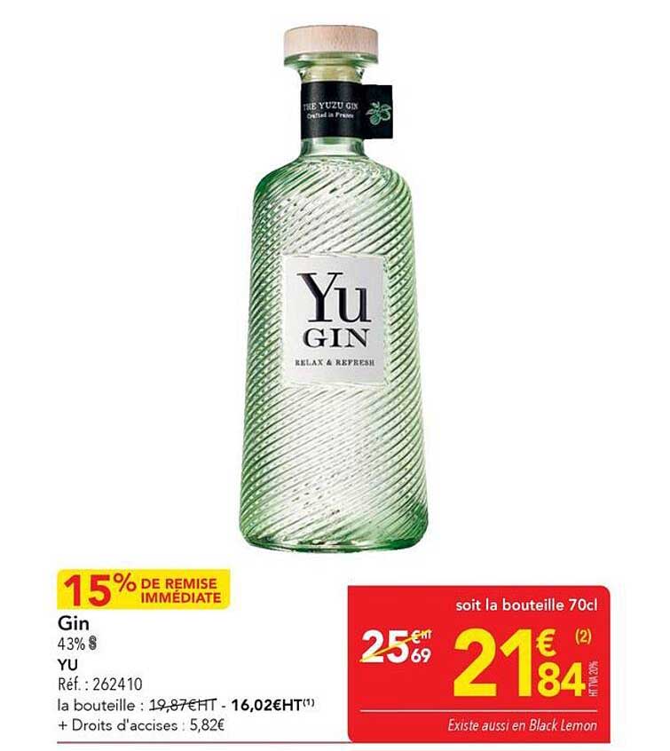 Gin 43% Yu