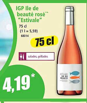 IGP Ile de beauté rosé** "Estivale"