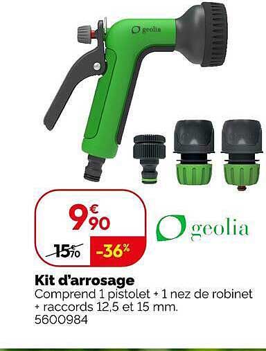 Kit d'arrosage