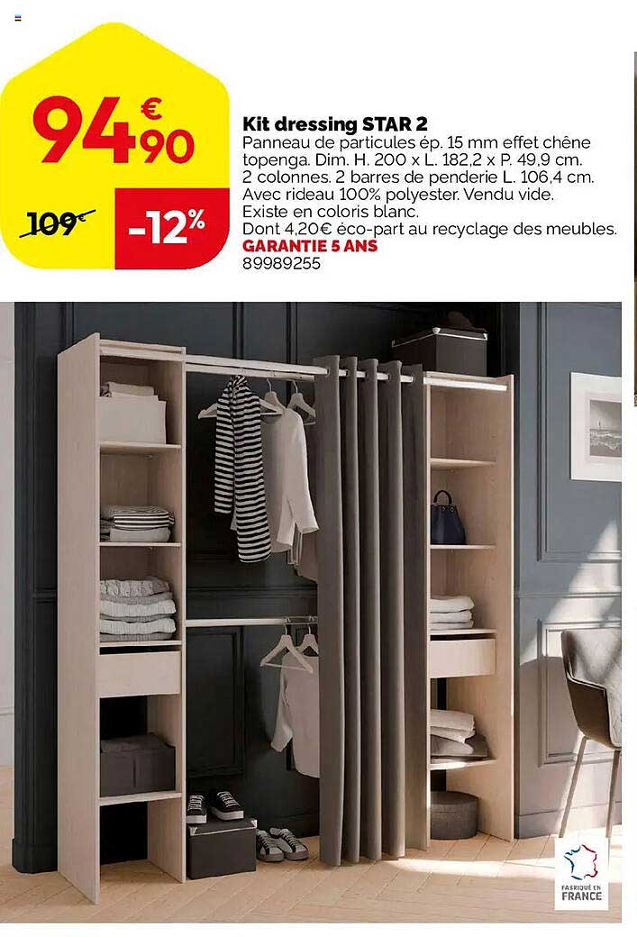 Kit dressing STAR 2