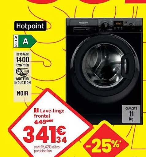 Lave-linge frontal