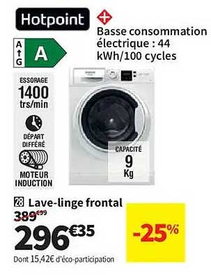 Lave-linge frontal