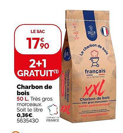 LE SAC 17€90 2+1 GRATUIT(1)
